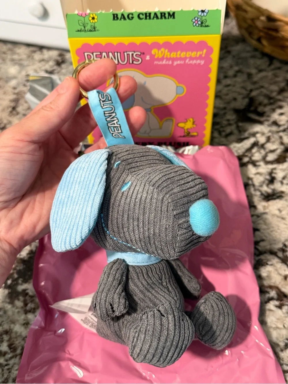 Peanuts Snoopy Mystery Plush Bag Charm